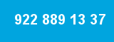 922 889 13 37 922 889 13 37